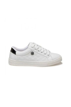 کفش اسنیکر سفید زنانه بند دار U.S. Polo Assn. - کد 683558202