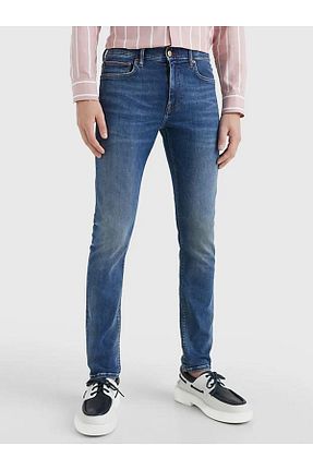 شلوار آبی مردانه پنبه ای Tommy Hilfiger - کد 683854881