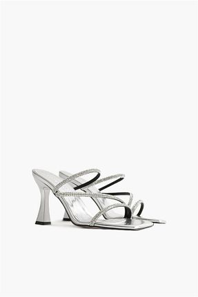 کفش پاشنه بلند کلاسیک زنانه نقره Shoes & More - کد 683123361
