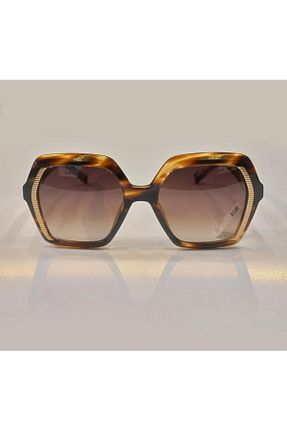 عینک آفتابی قهوه ای زنانه UV400 Hermossa - کد 683398460