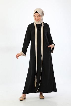 کلاه و ابایا بژ زنانه پنبه ای FABQA - کد 683431212