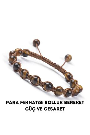 دستبند جواهر رنگی زنانه سنگ طبیعی NBS Beautiful Naturel Stones - کد 683686613