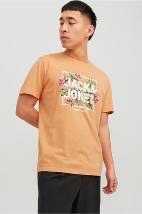 تیشرت قهوه ای مردانه رگولار Jack & Jones - کد 683831853