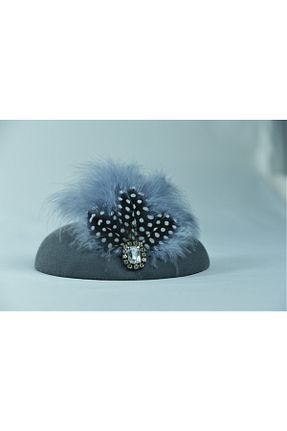 کلاه طوسی زنانه اکریلیک vivienmillineryhats - کد 684610503