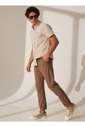 شلوار بژ مردانه پارچه Lee Cooper - کد 685193804