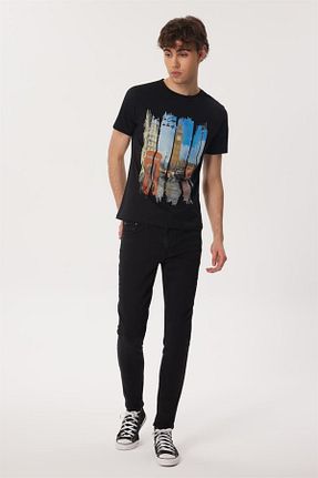 تیشرت مشکی مردانه رگولار Lee Cooper - کد 683933646