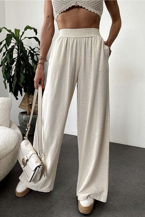 شلوار طوسی زنانه الاستان - ویسکون - پلی استر Suzi butik - کد 683146053