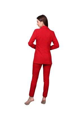 کت قرمز زنانه رگولار Raheel Fashion - کد 684090434