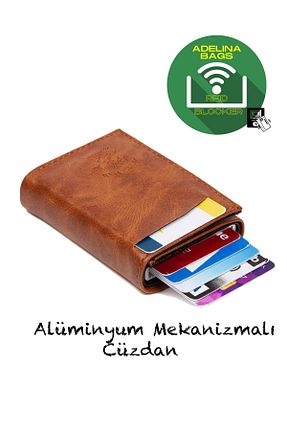 جا کارتی قهوه ای زنانه ابعاد کوچک Newish - کد 286522316