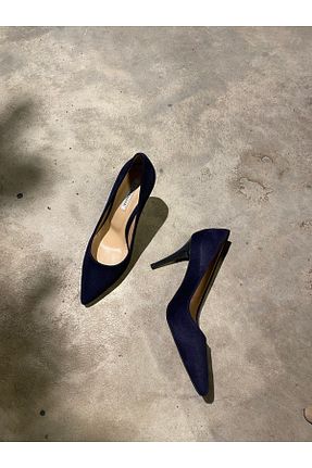 کفش استایلیتو سرمه ای پاشنه نازک LA PASSION - کد 684544042