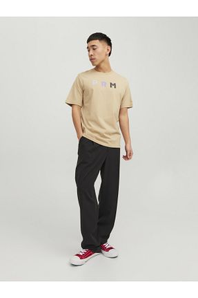 تیشرت سفید مردانه رگولار Jack & Jones - کد 684063105