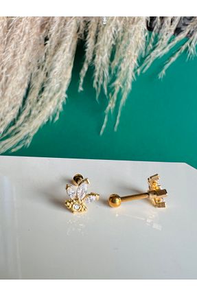 پیرسینگ طلائی زنانه BY DİLEK ÇETİN ACCESSORY - کد 684136624