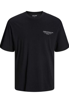 تیشرت مشکی مردانه اسلیم فیت Jack & Jones - کد 684197043