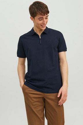 تیشرت سرمه ای مردانه رگولار Jack & Jones - کد 684245949