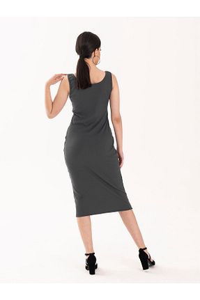 لباس طوسی زنانه بافتنی Teseteks - کد 370954666