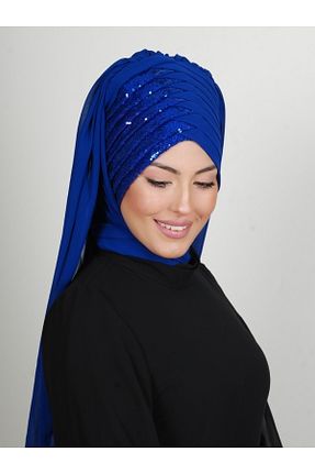 روسری سرمه ای Yasmin S