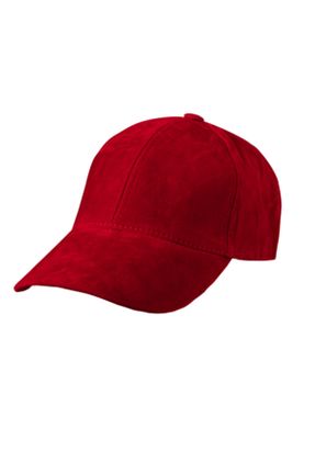 کلاه قرمز زنانه مخملی کد 88916221