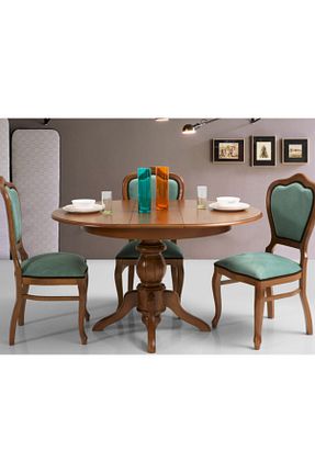 میز آشپزخانه قهوه ای چوب ALTAN HOME - کد 88422062