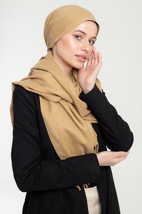 شال قهوه ای زنانه پنبه ای Forum Fashion - کد 89789672