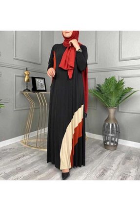 لباس حجاب مشکی زنانه سایز بزرگ MODAMÜNASİP - کد 89812633
