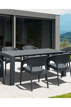 ست باغچه طوسی خیزران Siesta - کد 90171189