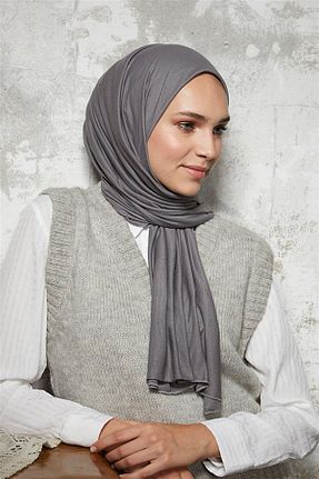 شال طوسی زنانه ویسکون Nacar - کد 87901276