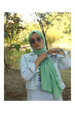 شال سبز زنانه ویسکون Nacar - کد 87911311