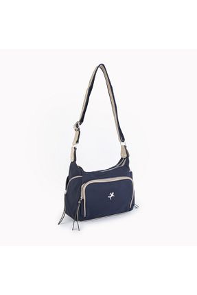 کیف پستچی سرمه ای زنانه پارچه ای Nas Bag - کد 91613659