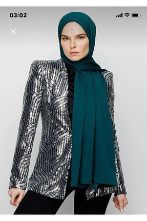 شال سبز زنانه Medine İpeği Nilbutik - کد 686485830