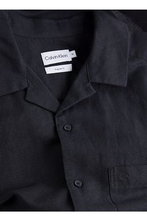 پیراهن مشکی مردانه اسلیم فیت Calvin Klein - کد 685395999