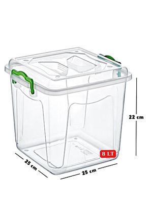 جعبه نگداری سفید پلاستیک Nandy Home - کد 683447745