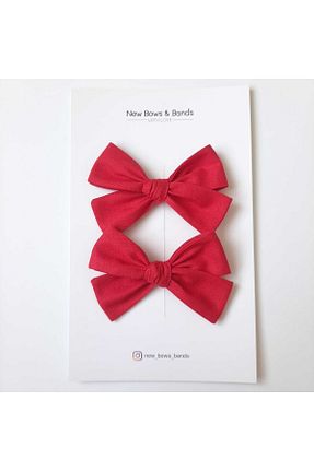 گیره سر قرمز بچه گانه NEW BOWS BANDS - کد 121009444