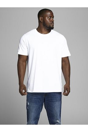 تیشرت سفید مردانه رگولار Jack & Jones - کد 265772951