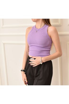 بلوز بنفش زنانه ساده ceedy - کد 680269646