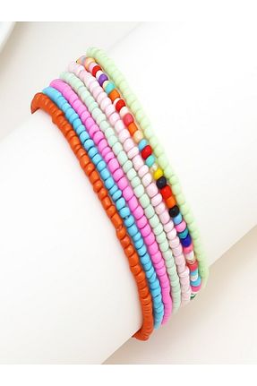 دستبند جواهر رنگی زنانه منجق İsabella Accessories - کد 687424619