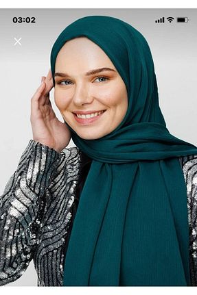 شال سبز زنانه Medine İpeği Nilbutik - کد 686485830