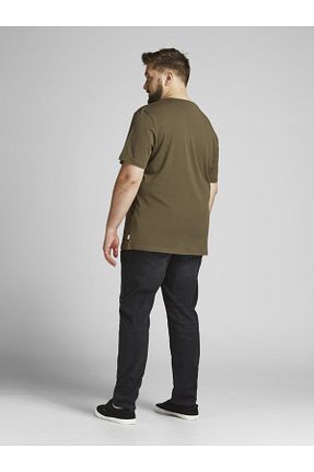 تیشرت سبز مردانه سایز بزرگ Jack & Jones - کد 218626675