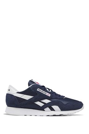 کفش اسنیکر سرمه ای مردانه چرم اصل Reebok - کد 686615803