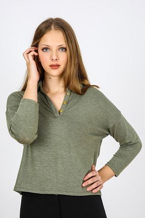 تیشرت سبز زنانه رگولار ALEXANDERGARDI - کد 686999083