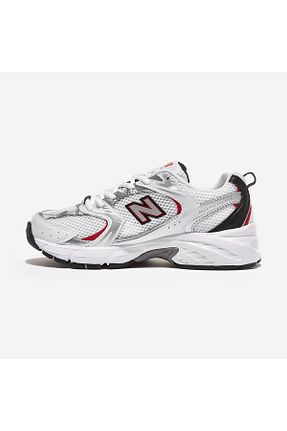 کفش پیاده روی سفید زنانه پارچه ای New Balance - کد 687797373