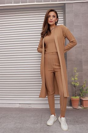 رویه قهوه ای زنانه اکریلیک AQE FASHION - کد 354934109