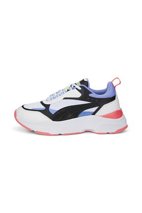کفش پیاده روی بنفش زنانه چرم اصل Puma - کد 687865172