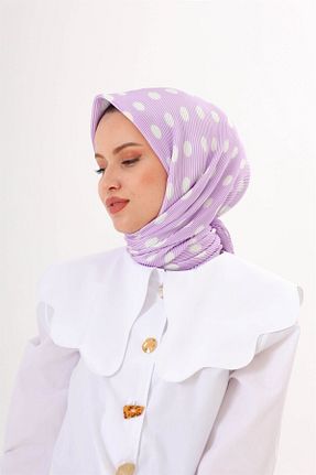 روسری بنفش پنبه ای Mooncorn - کد 289513448