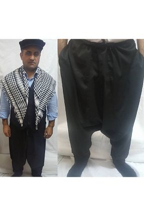 شلوار پارچه ای مشکی زنانه بلند aldatmaz askeri malzeme - کد 688549168