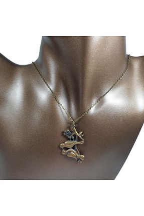 گردنبند جواهر متالیک زنانه ریخته گری Ororabutik - کد 288231352