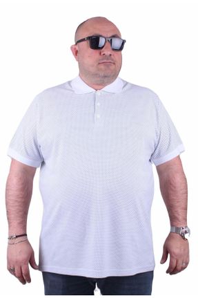 تی شرت سفید مردانه سایز بزرگ کد 688868390