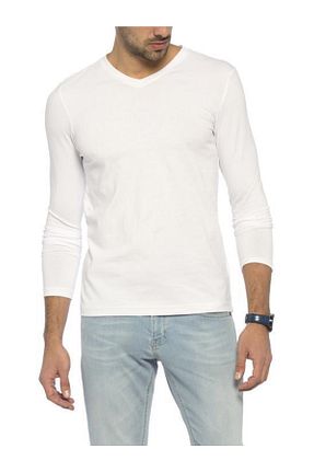 تیشرت سفید مردانه رگولار LC Waikiki - کد 688315848