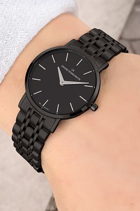 ساعت مچی مشکی زنانه 31-35 میلی متر Romanson - کد 232938473