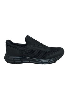 کفش کژوال مشکی مردانه پارچه نساجی پاشنه کوتاه ( 4 - 1 cm ) پاشنه ساده کد 688864723