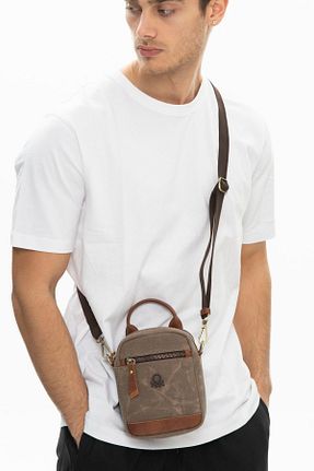 کیف دوشی قهوه ای مردانه United Colors of Benetton - کد 688822184